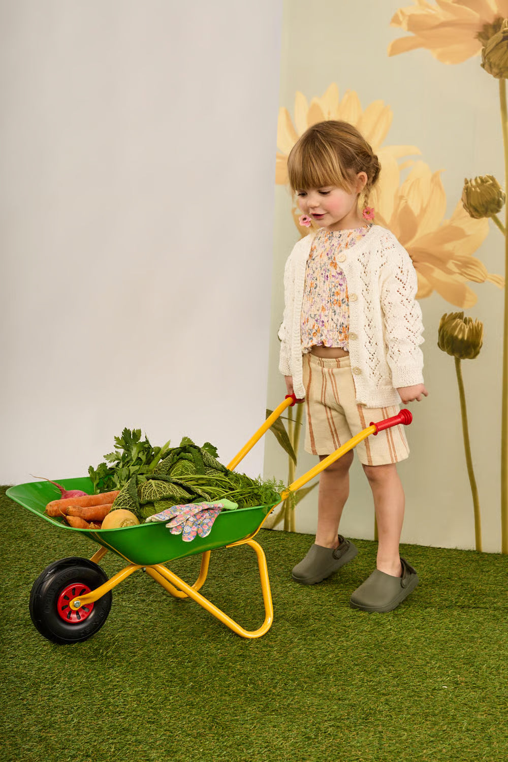 Gilet en cœur ajouré Claire