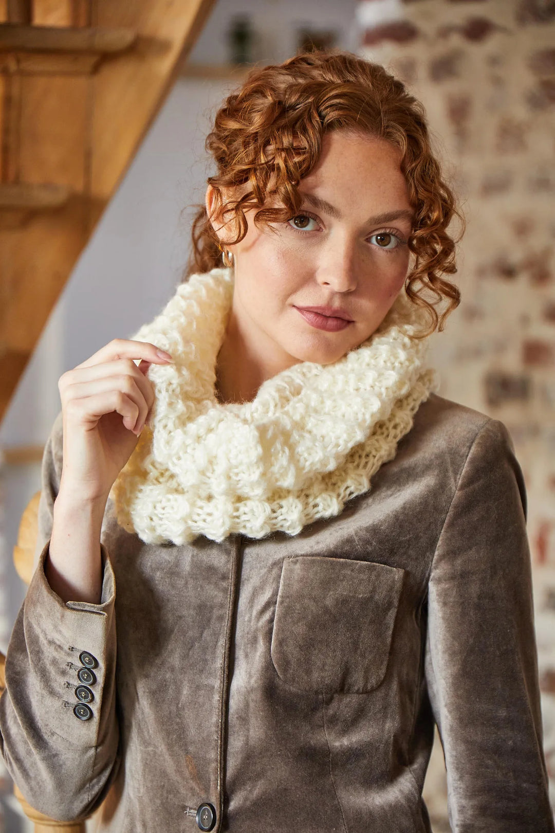 Bergère de France Canada - Erine fancy knit snood