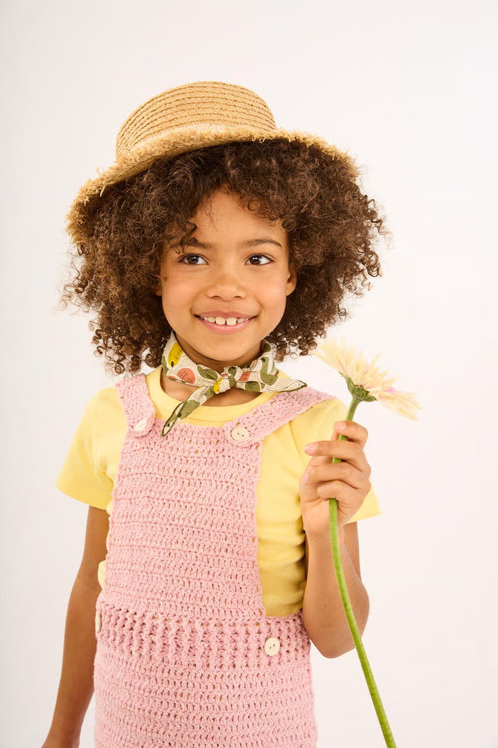 Robe a bretelles au crochet Estelle