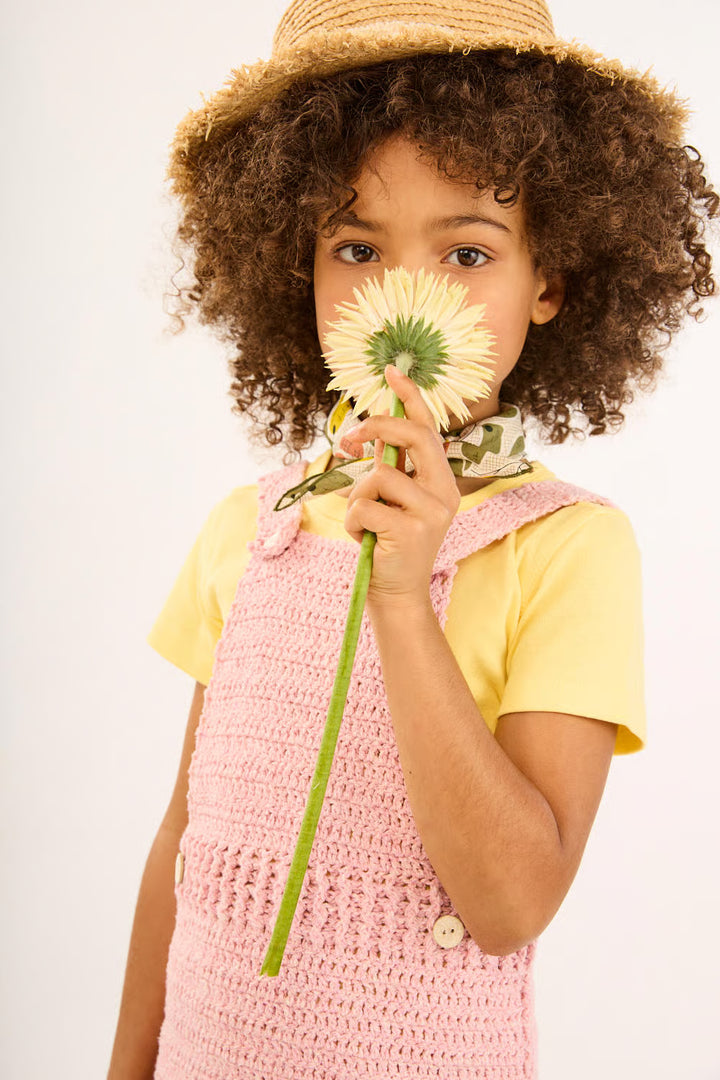 Robe a bretelles au crochet Estelle