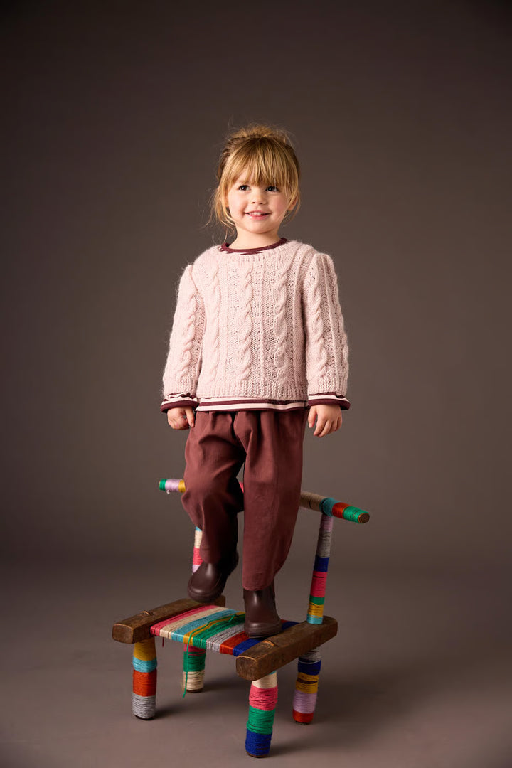 Pull à torsades Fanny