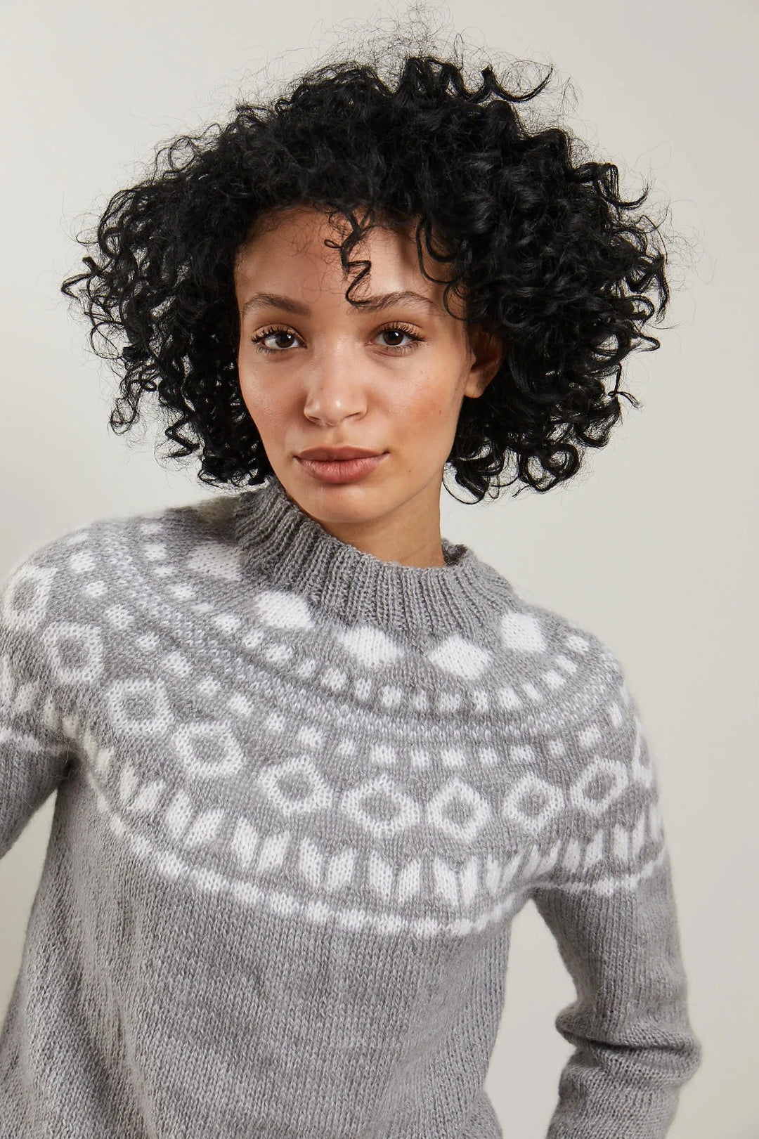 Bergère de France Canada - Fanny jacquard yoke sweater