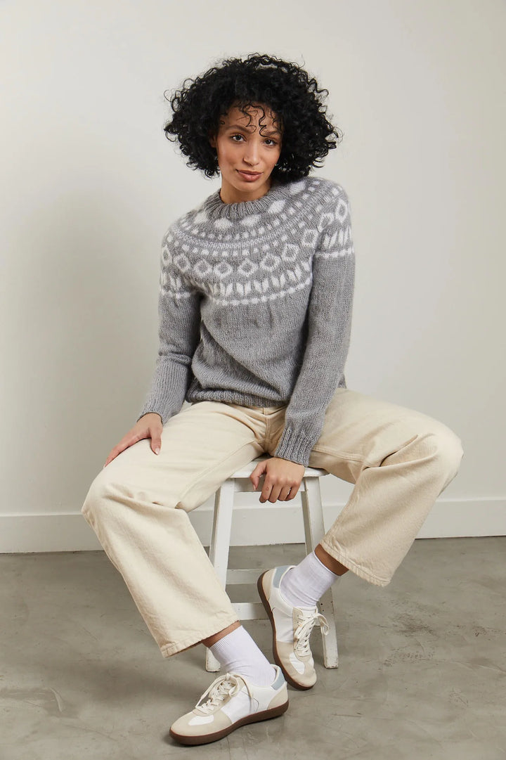 Bergère de France Canada - Fanny jacquard yoke sweater