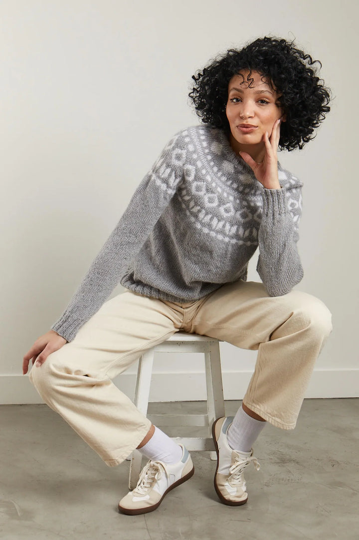 Bergère de France Canada - Fanny jacquard yoke sweater