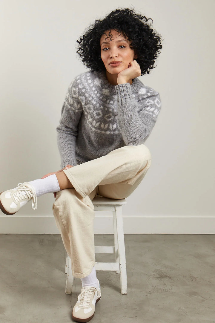 Bergère de France Canada - Fanny jacquard yoke sweater