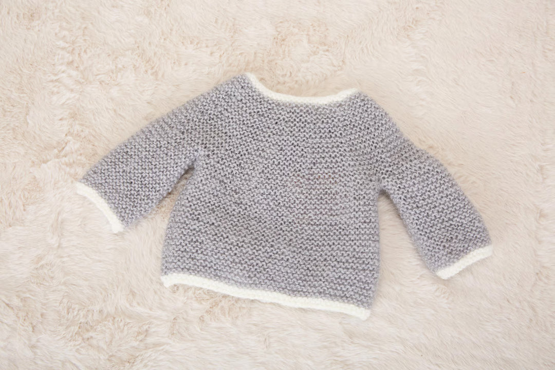 Pull empiècement point mousse France