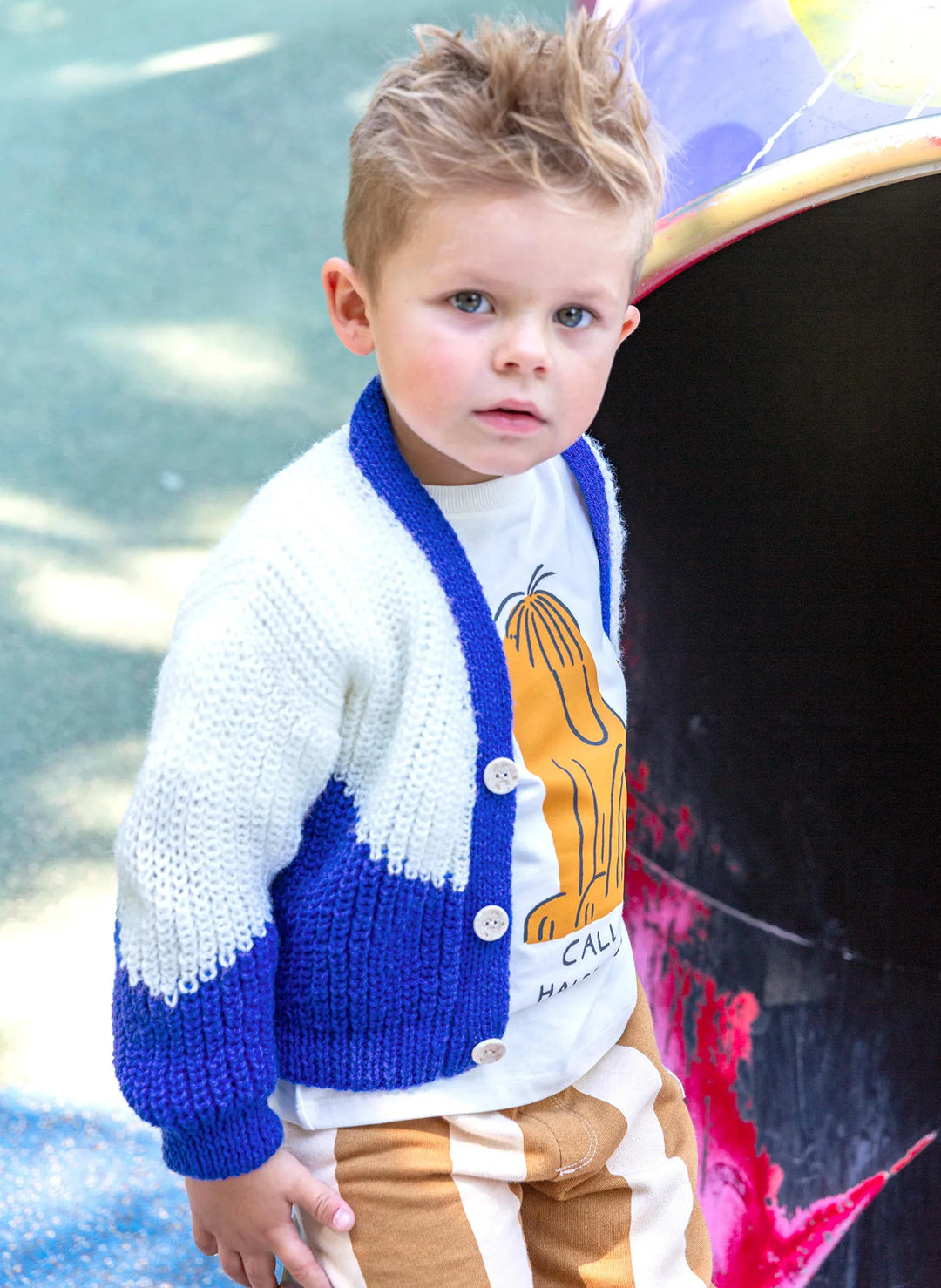 Bergère de France Canada - Barthelemy two - tone vest