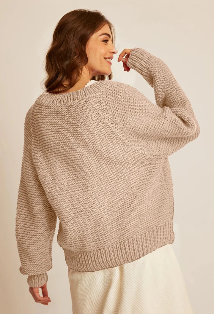 Bergère de France Canada - Bella Yoke Garter Stitch Cardigan