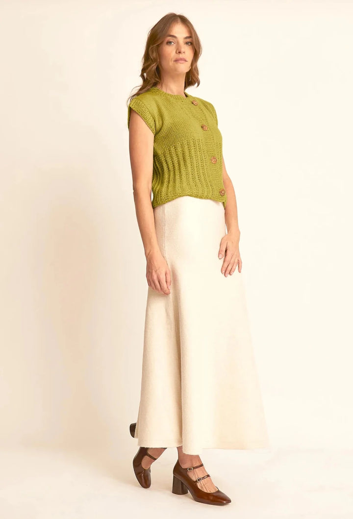 Bergère de France Canada - Inoa Textured Sleeveless Cardigan