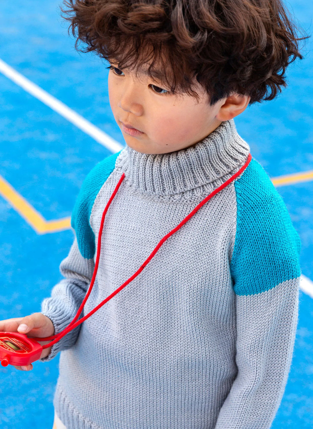 Bergère de France Canada - Idris two - tone raglan turtleneck sweater