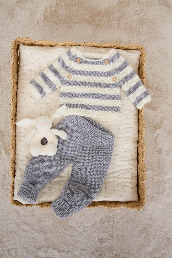 Bergère de France Canada - Illoan garter stitch cuffed pants