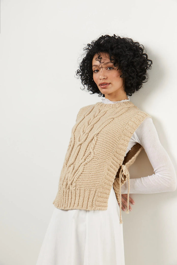 Bergère de France Canada - Imany ribbed cable - knit tank top