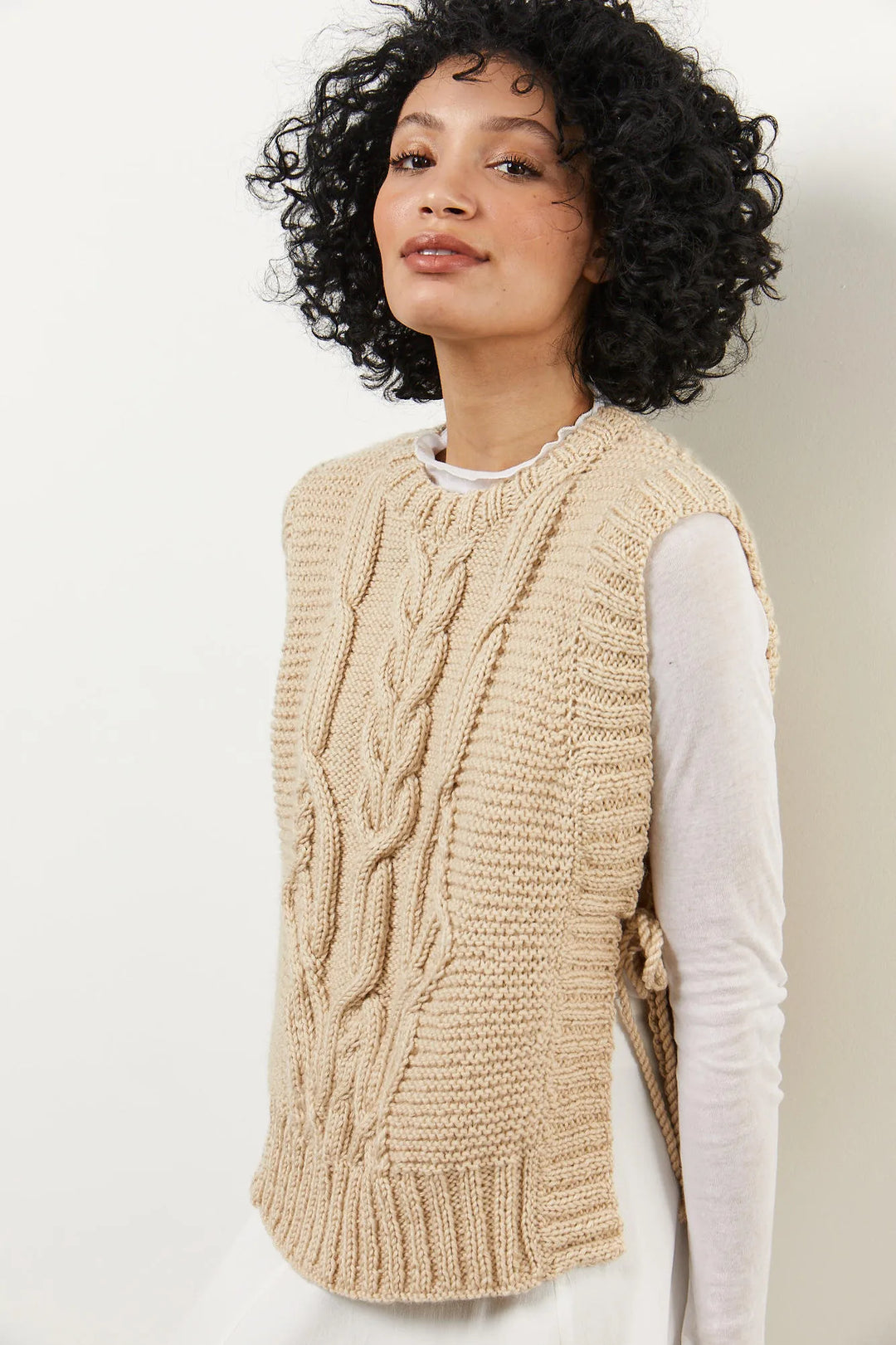 Bergère de France Canada - Imany ribbed cable - knit tank top