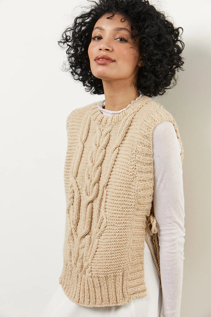Bergère de France Canada - Imany ribbed cable - knit tank top