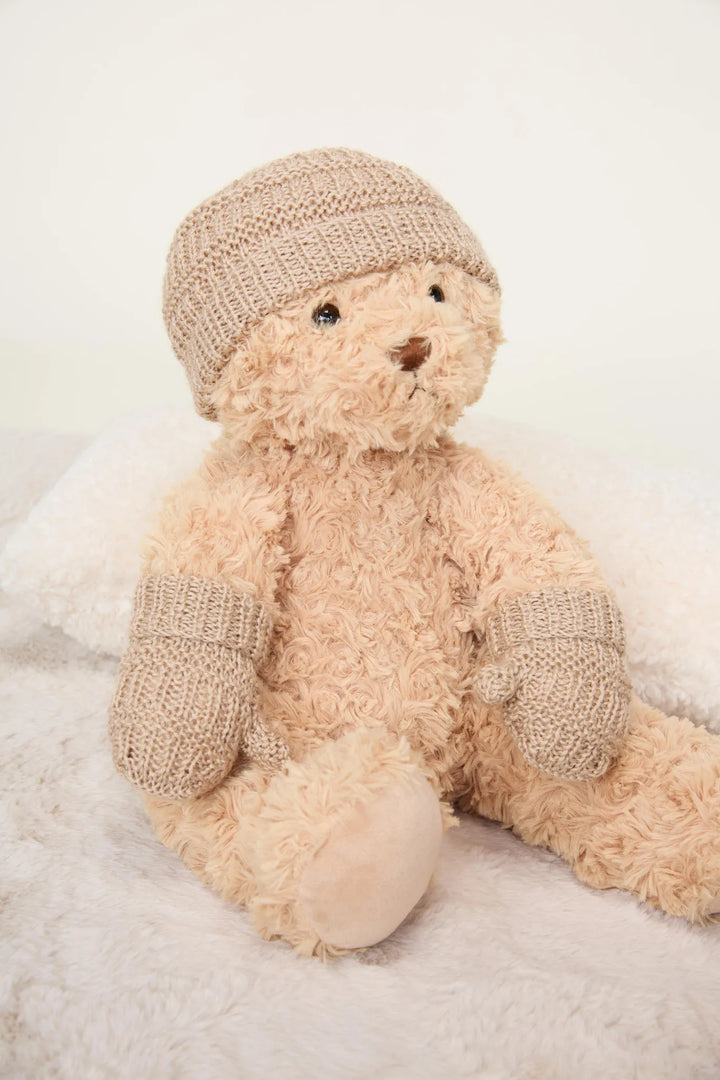 Bergère de France Canada - Ines fancy stitch hat and mittens set