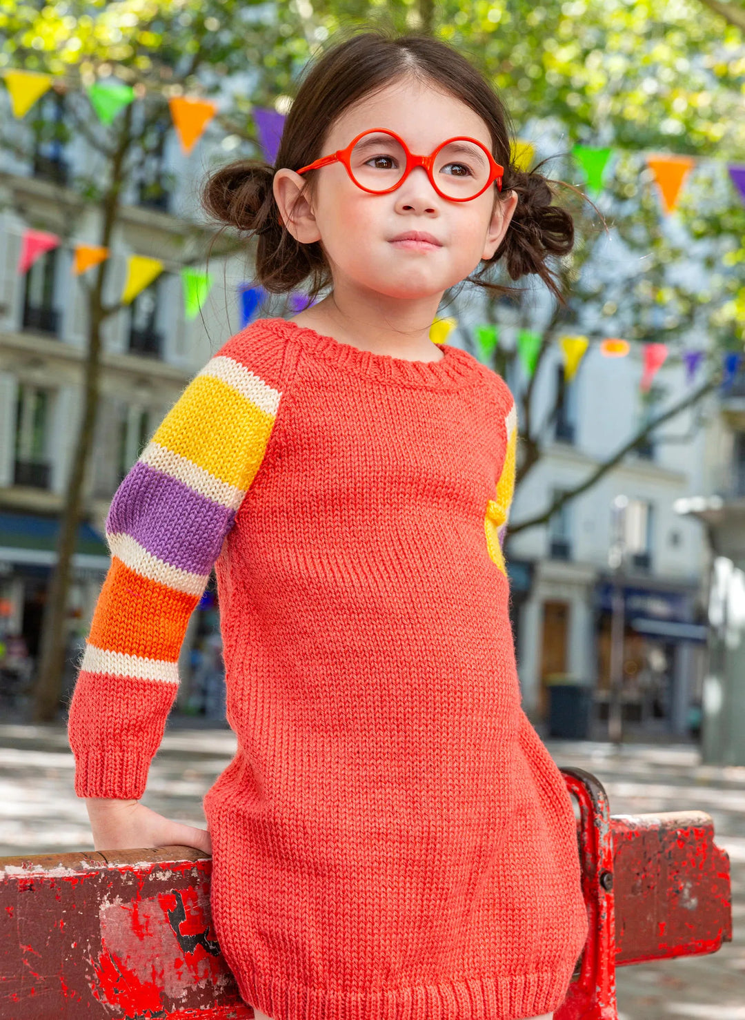 Bergère de France Canada - Ionna striped sleeve dress