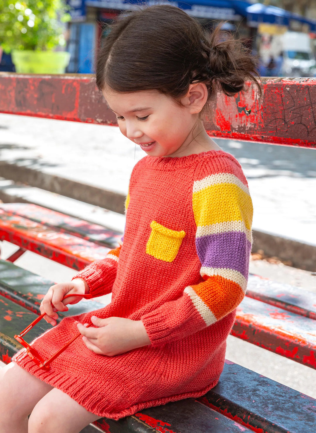 Bergère de France Canada - Ionna striped sleeve dress