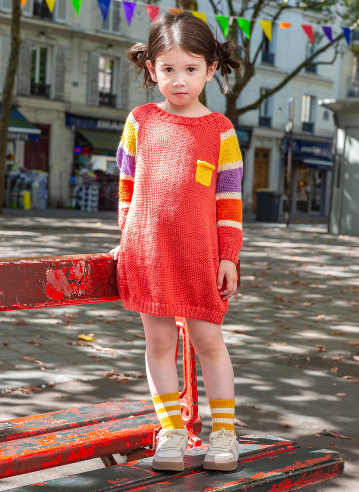 Bergère de France Canada - Ionna striped sleeve dress