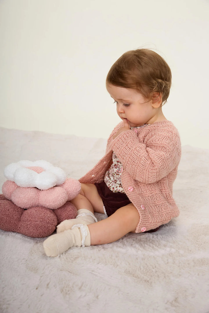 Bergère de France Canada - Iris fancy stitch top - down cardigan