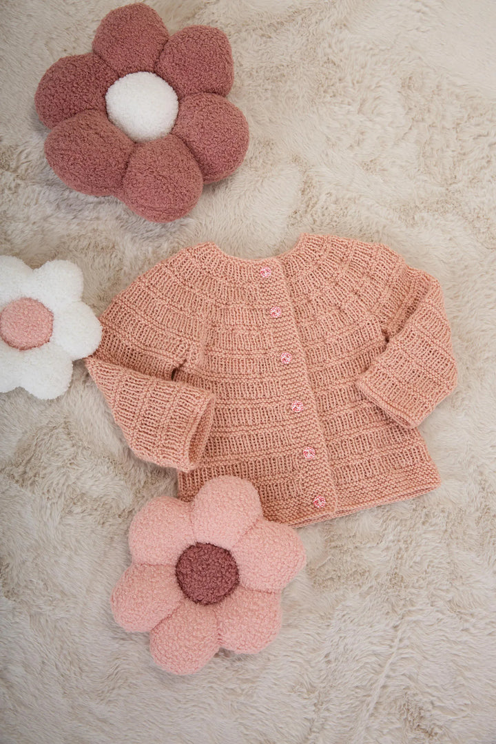 Bergère de France Canada - Iris fancy stitch top - down cardigan