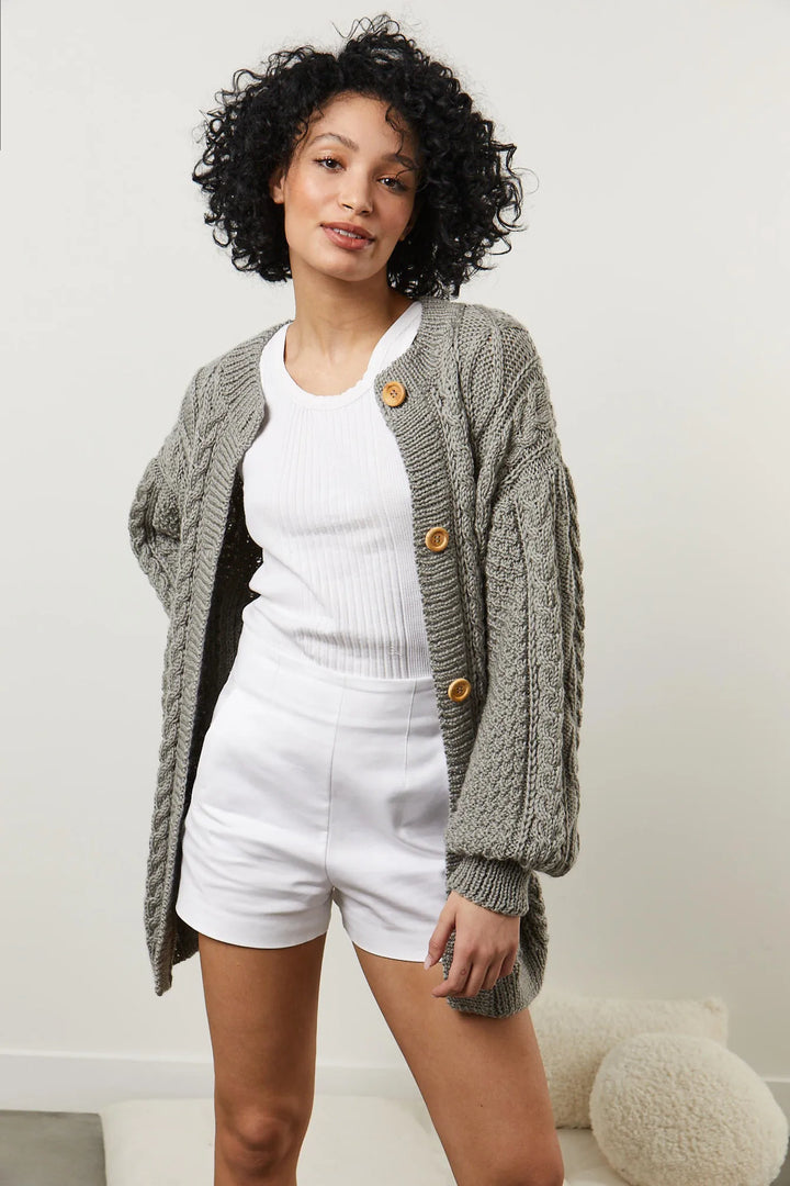 Bergère de France Canada - Isabelle cable - knit jacket