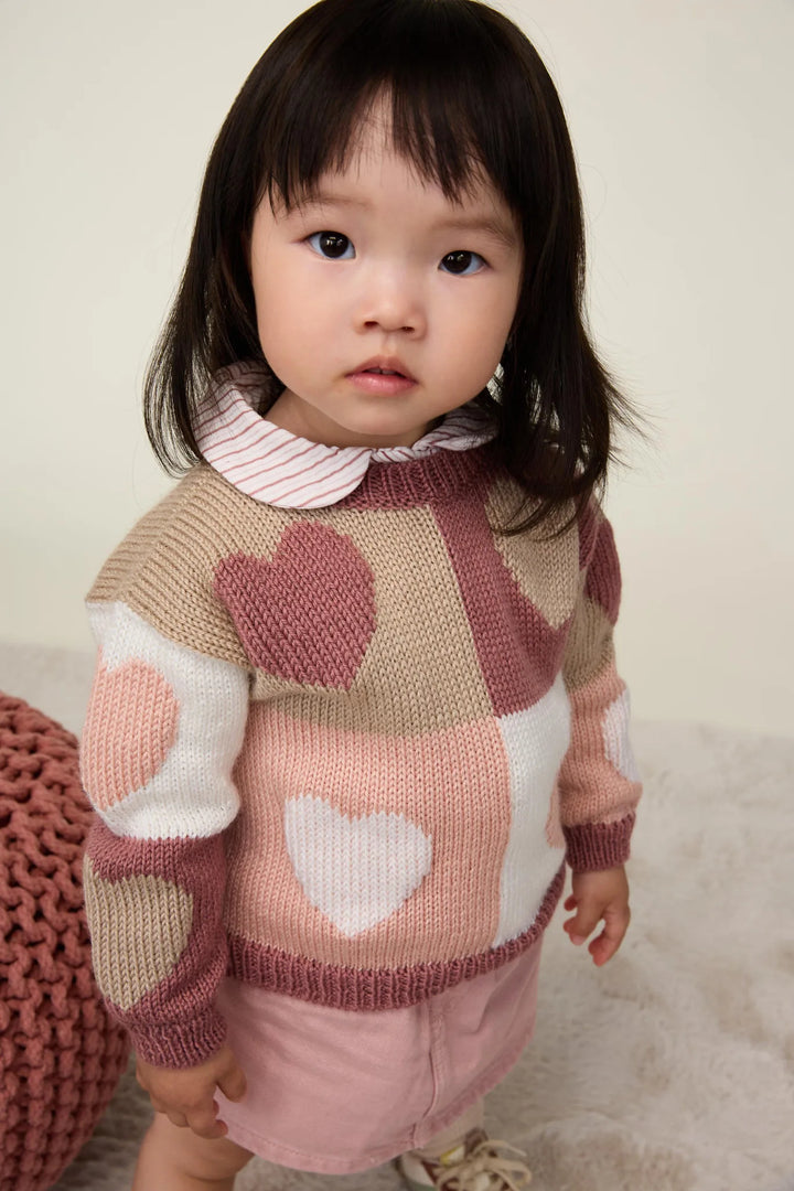 Bergère de France Canada - Ivy jacquard heart sweater