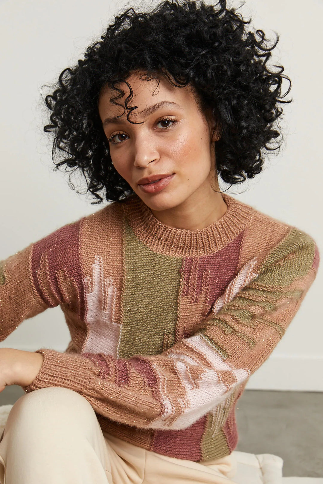 Bergère de France Canada - Leslie fancy jacquard sweater