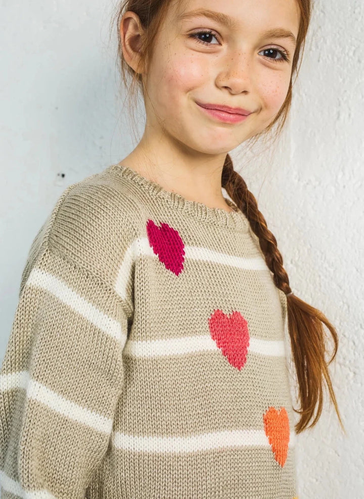 Bergère de France Canada - Jacquard heart sweater