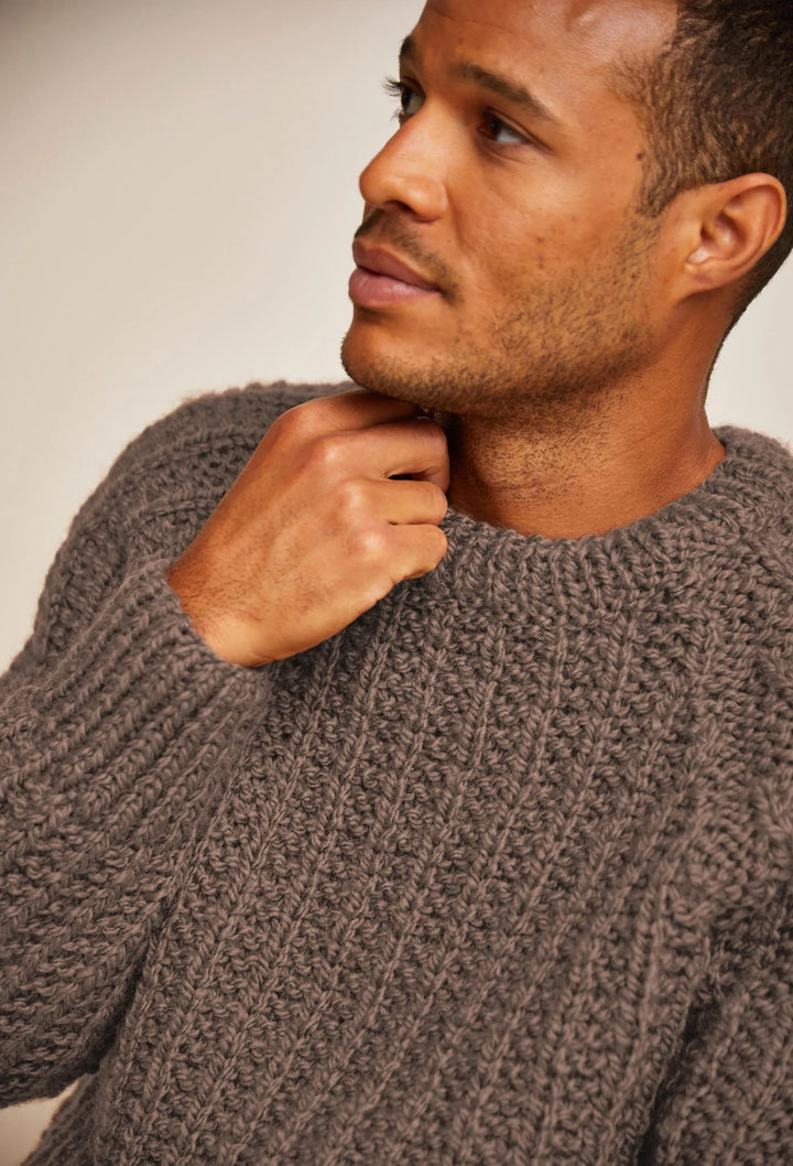 Bergère de France Canada - Alan fancy ribbed raglan sweater