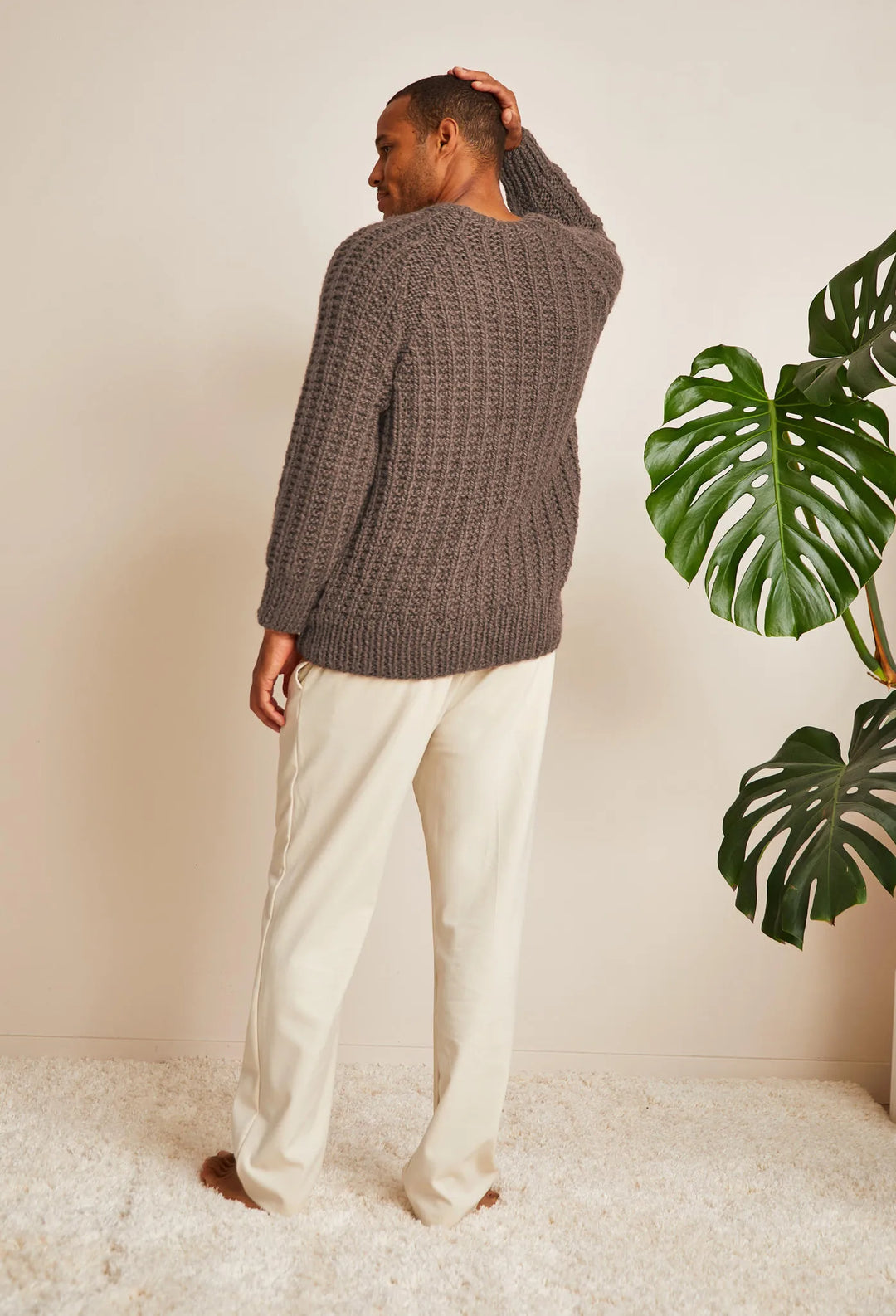Bergère de France Canada - Alan fancy ribbed raglan sweater