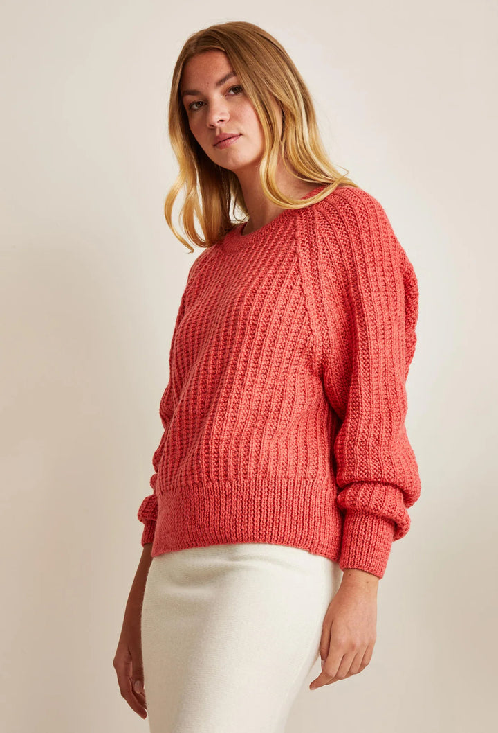 Bergère de France Canada - Irina fancy ribbed raglan sweater