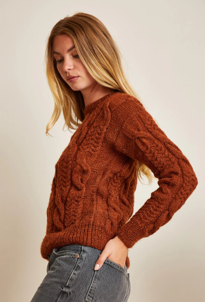 Bergère de France Canada - Laurence cable knit sweater