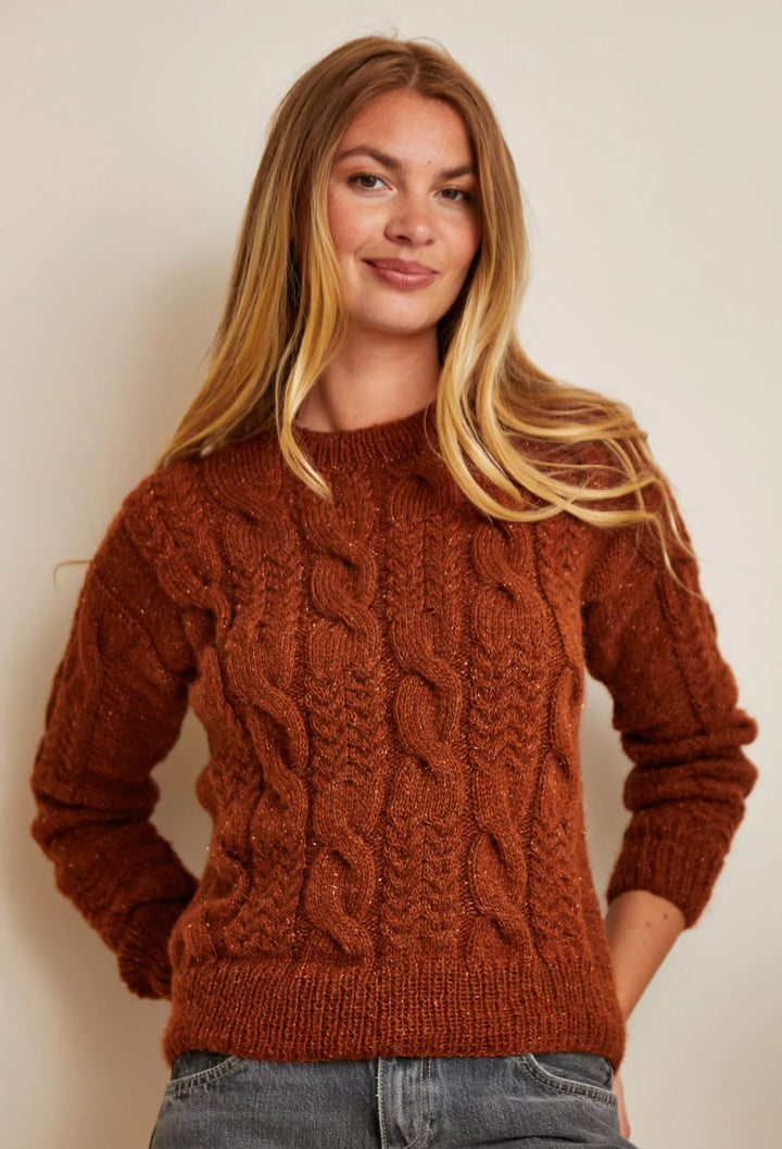 Bergère de France Canada - Laurence cable knit sweater