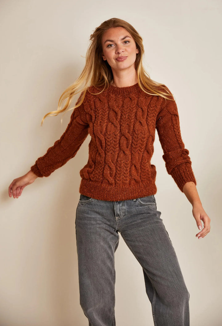 Bergère de France Canada - Laurence cable knit sweater