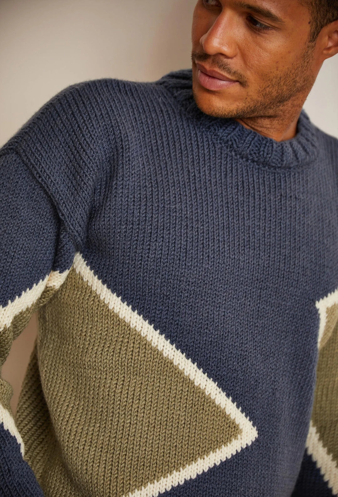 Bergère de France Canada - Stephane geometric jacquard sweater