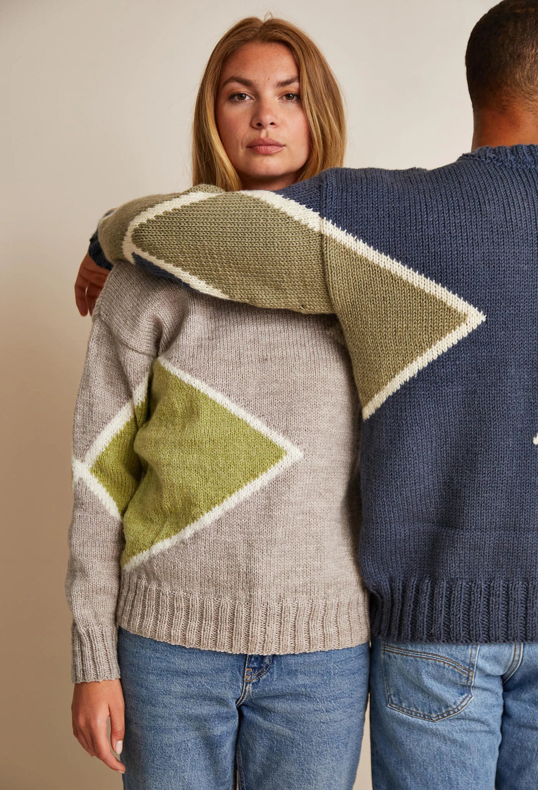 Bergère de France Canada - Beatrice geometric jacquard sweater