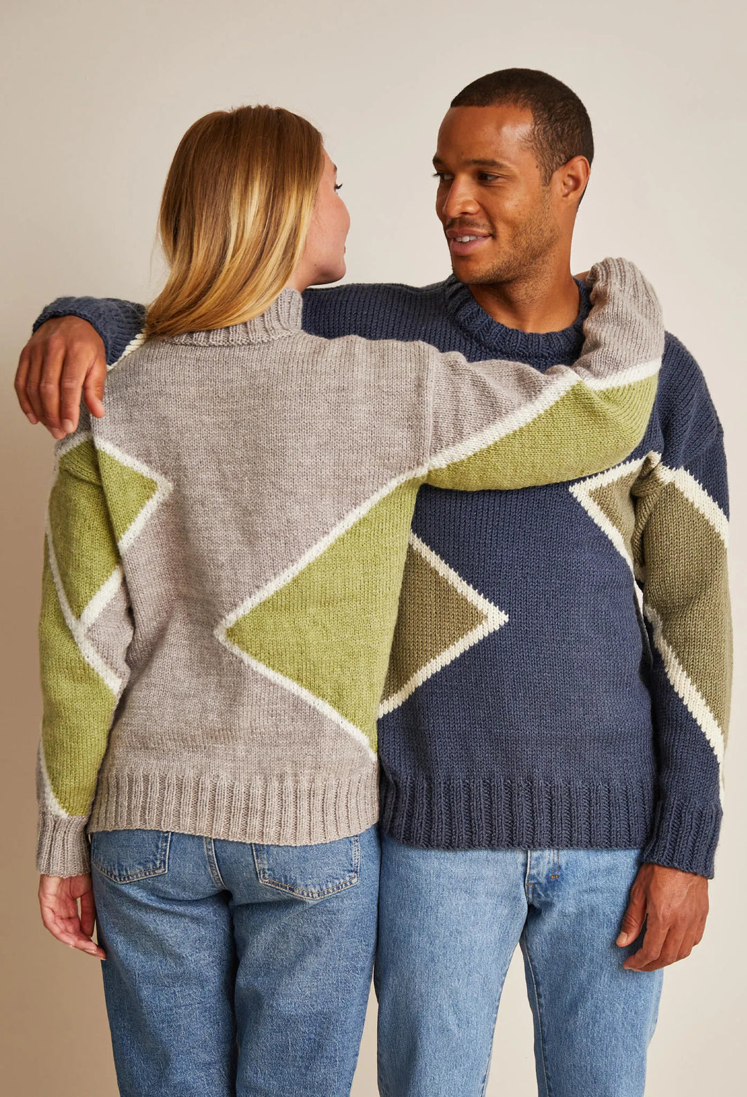 Bergère de France Canada - Beatrice geometric jacquard sweater