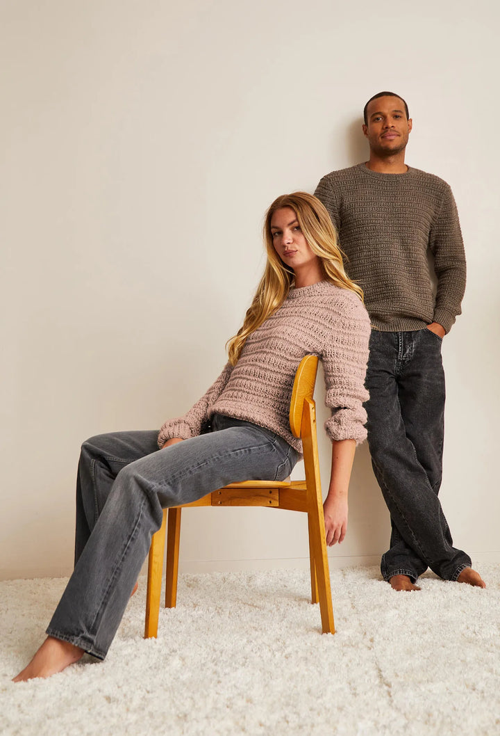 Bergère de France Canada - Flavie fancy knit sweater