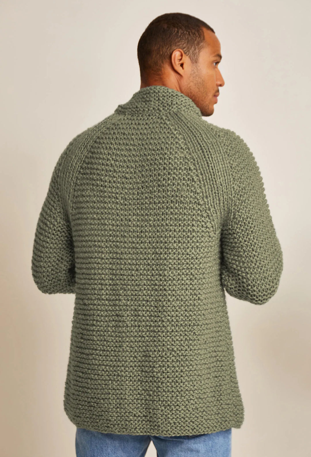 Bergère de France Canada - Antoine raglan cardigan in garter stitch