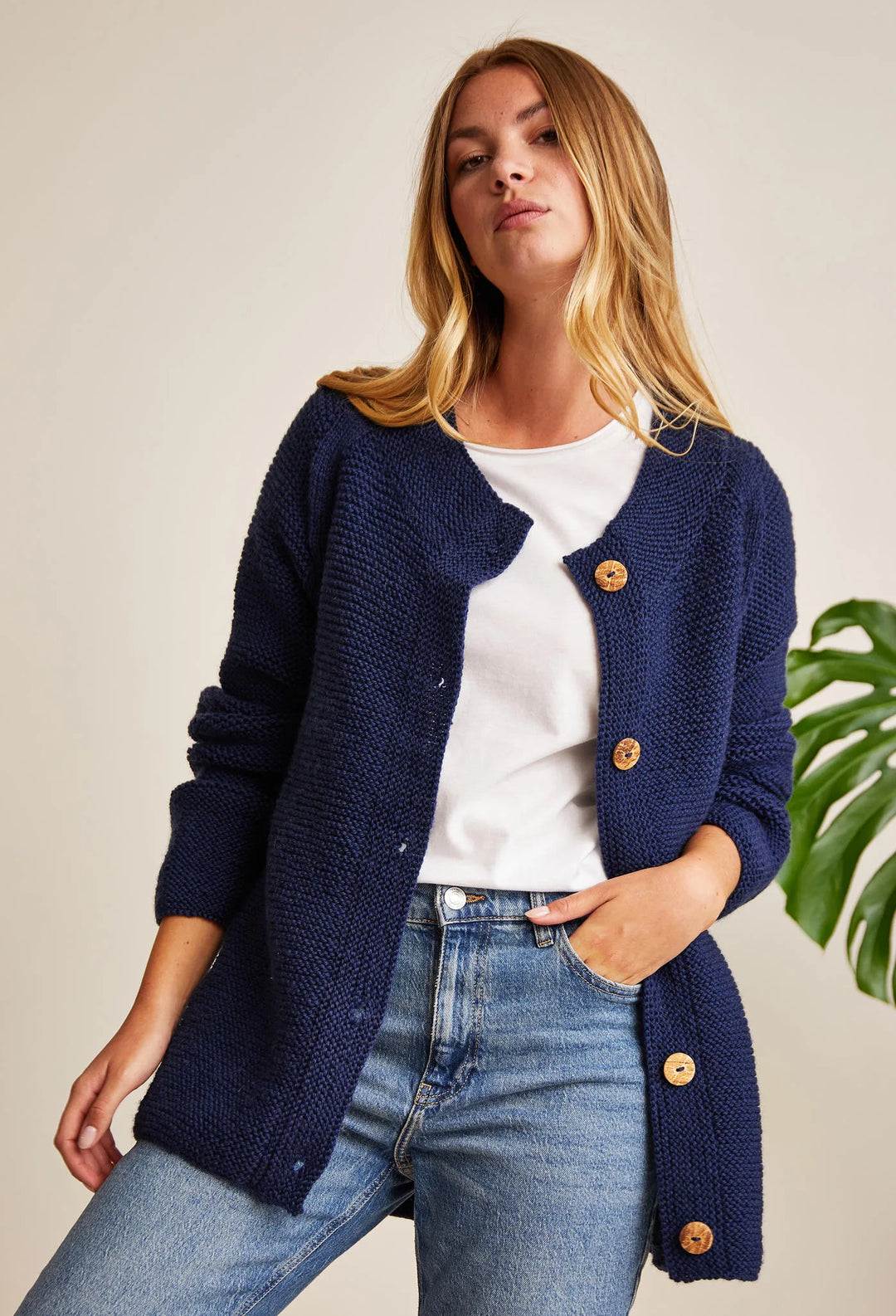 Bergère de France Canada - Dalhia garter stitch raglan cardigan