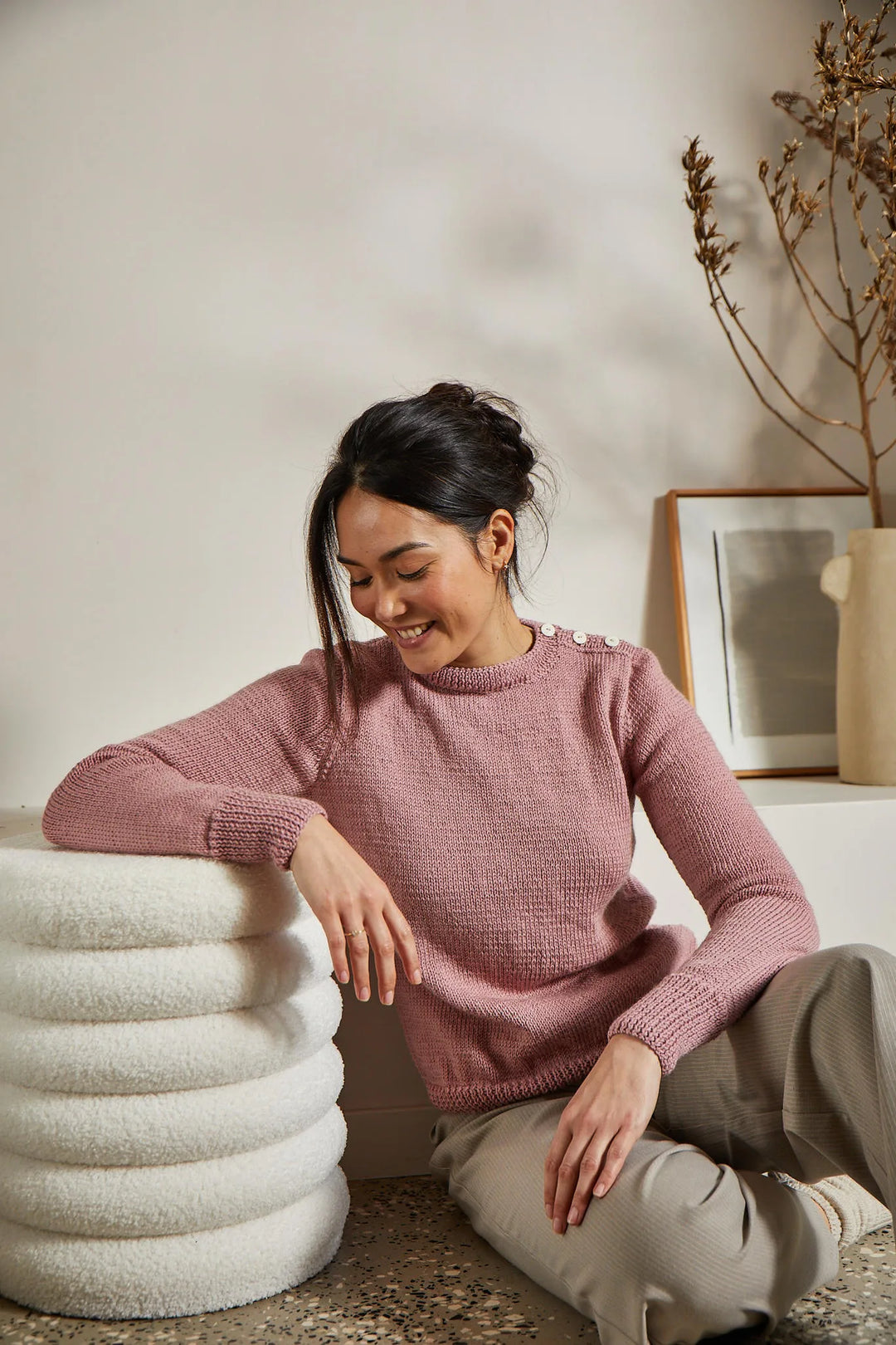 Bergère de France Canada - Marie buttoned shoulder sweater