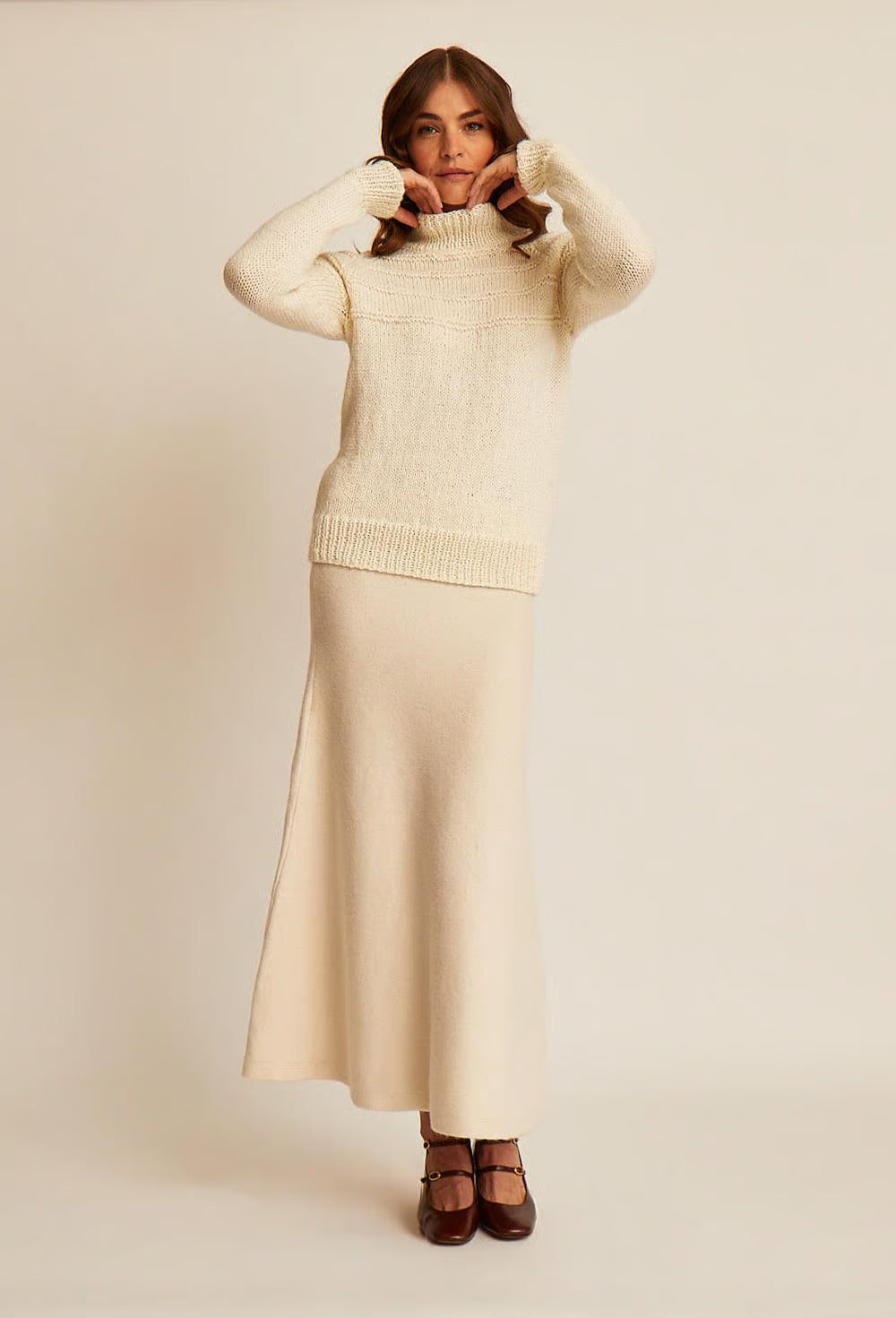 Rose Fancy Raglan Sweater
