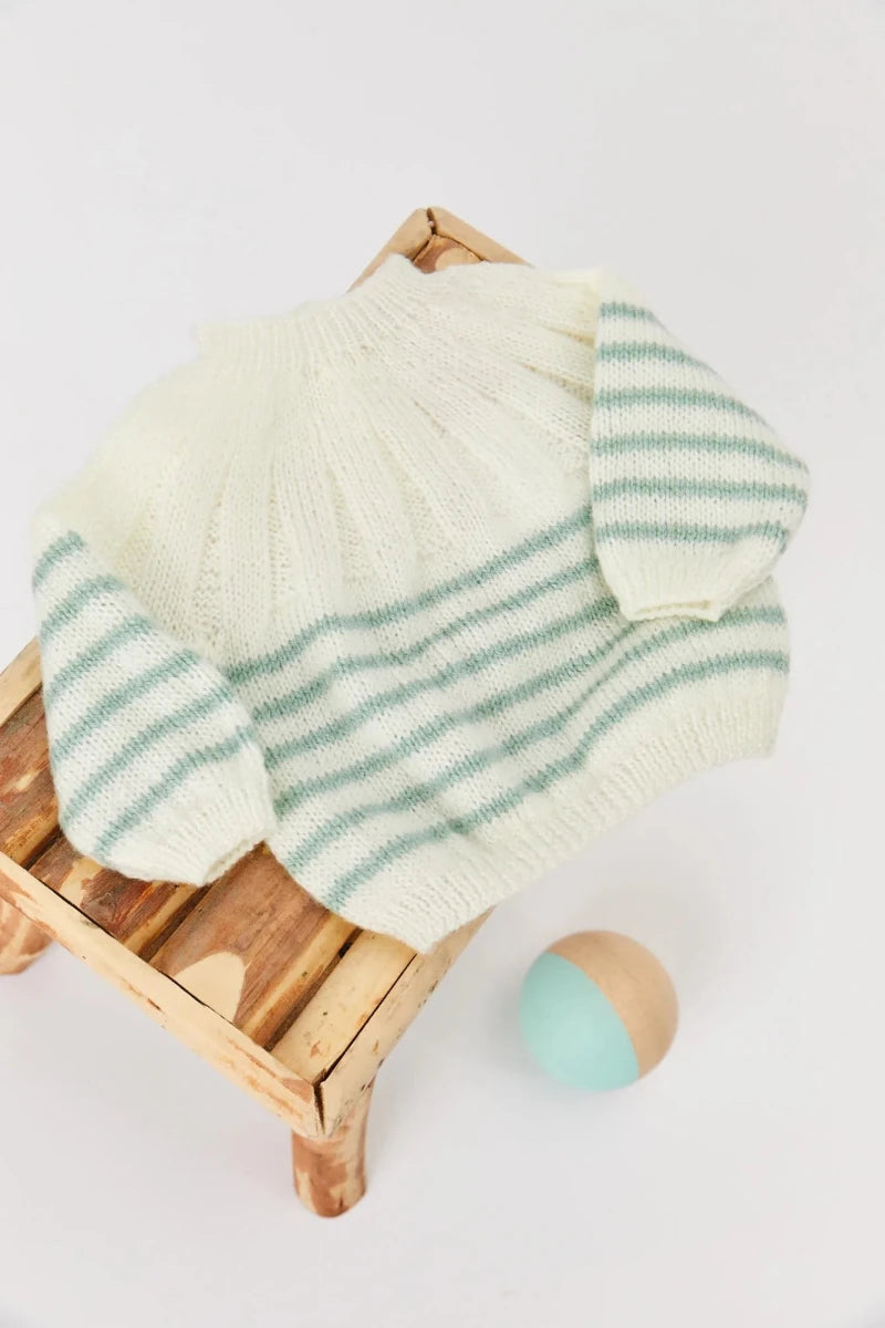 Bergère de France Canada - Bastien Striped Yoke Sweater