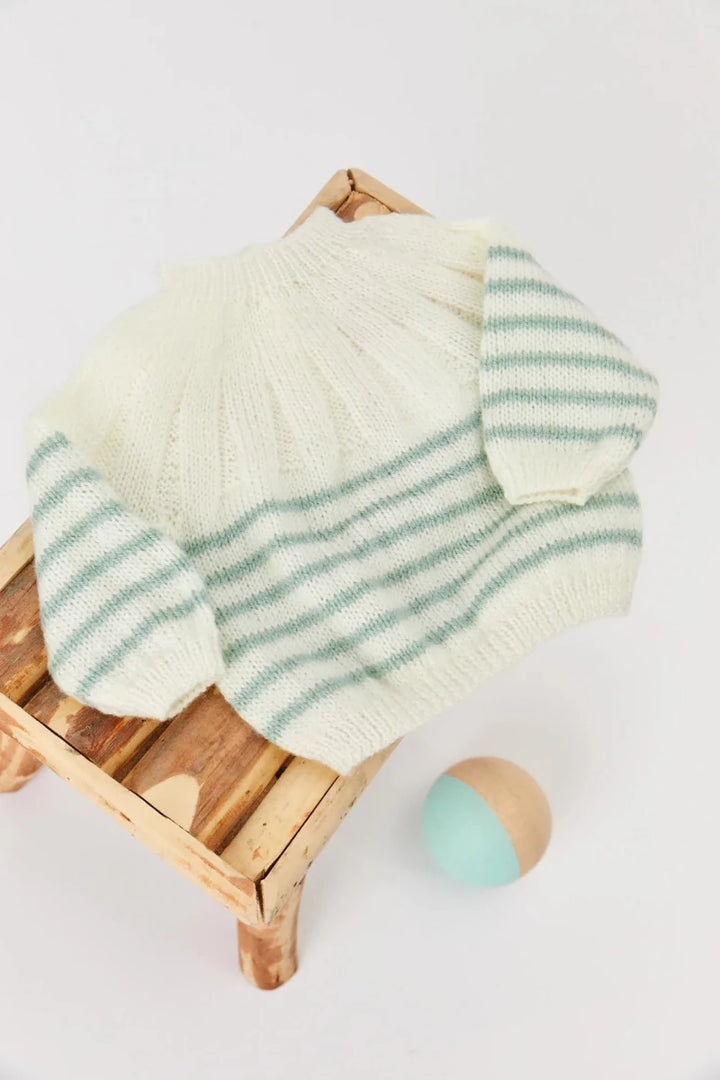 Bergère de France Canada - Bastien Striped Yoke Sweater