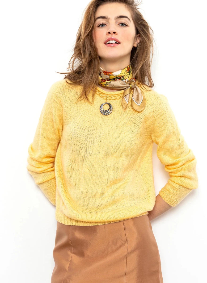 Bergère de France Canada - Benjamine Roll - Edge Yoke Sweater