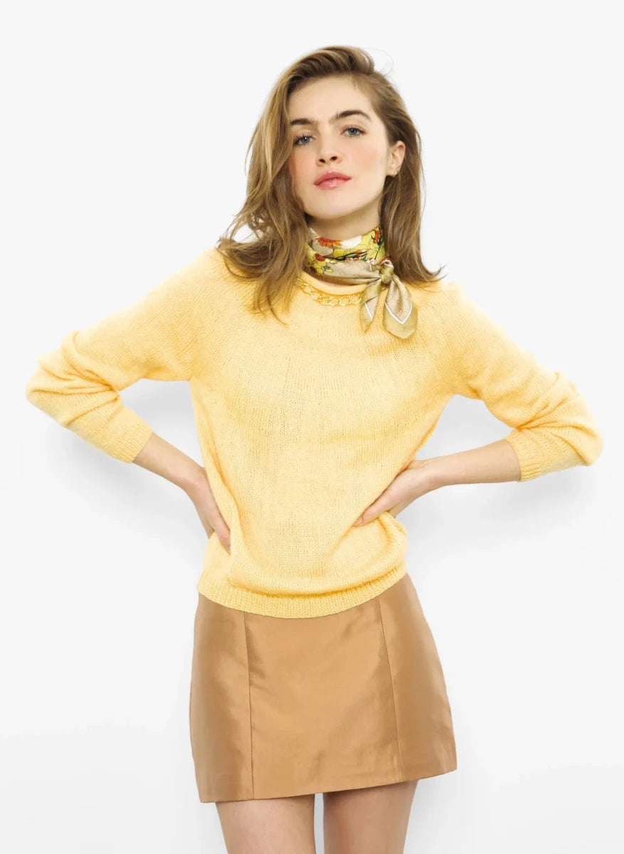 Bergère de France Canada - Benjamine Roll - Edge Yoke Sweater