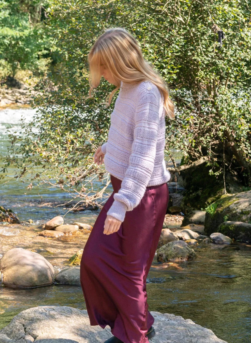 Bergère de France Canada - Ingrid Button - down Shoulder Sweater