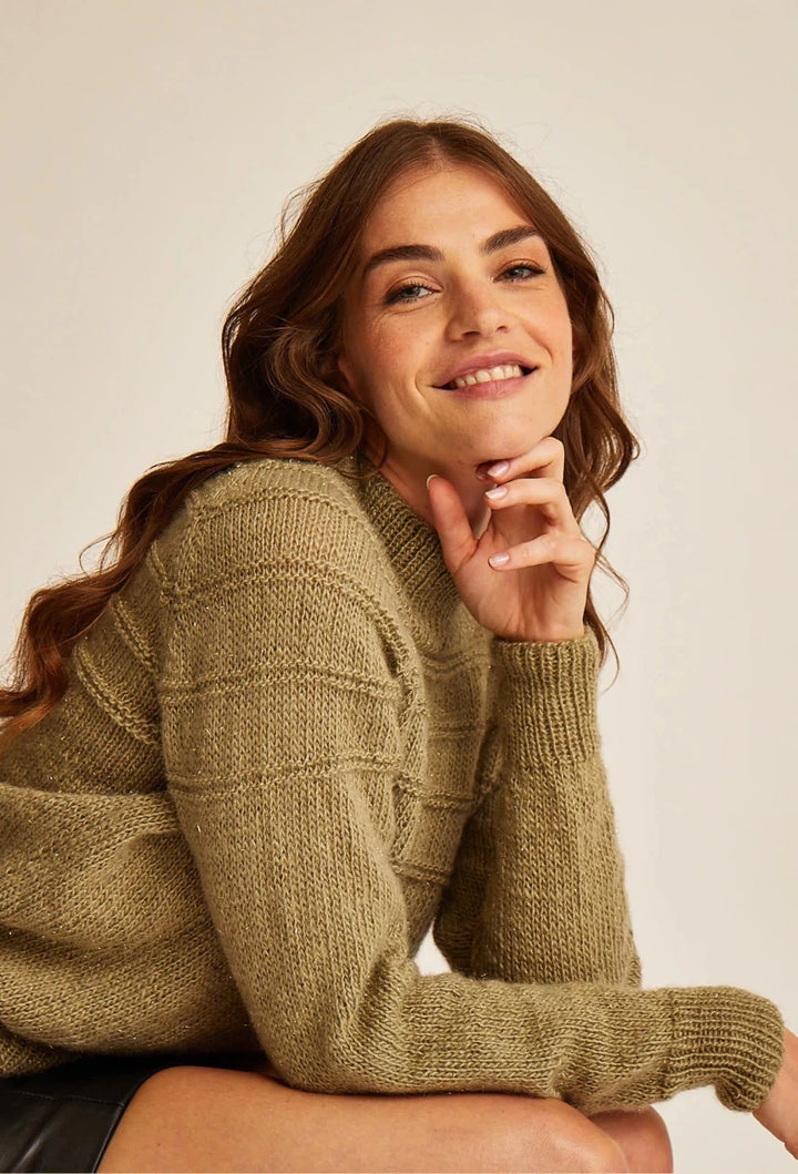Bergère de France Canada - Lisa Fancy Raglan Sweater