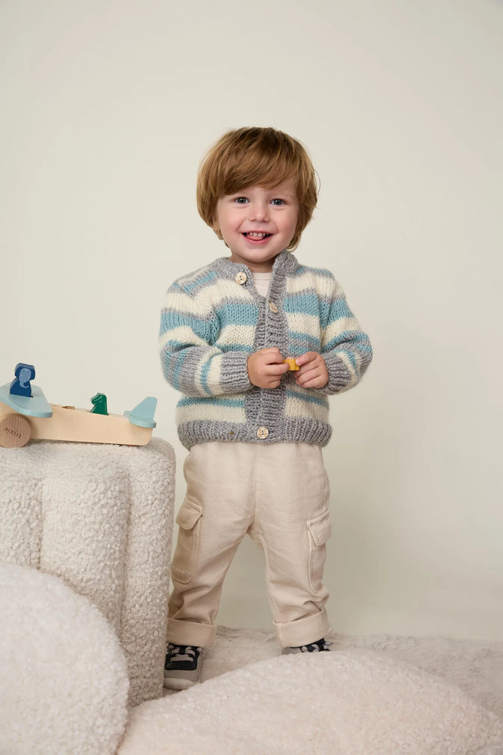 Bergère de France Canada - Sandro striped cardigan