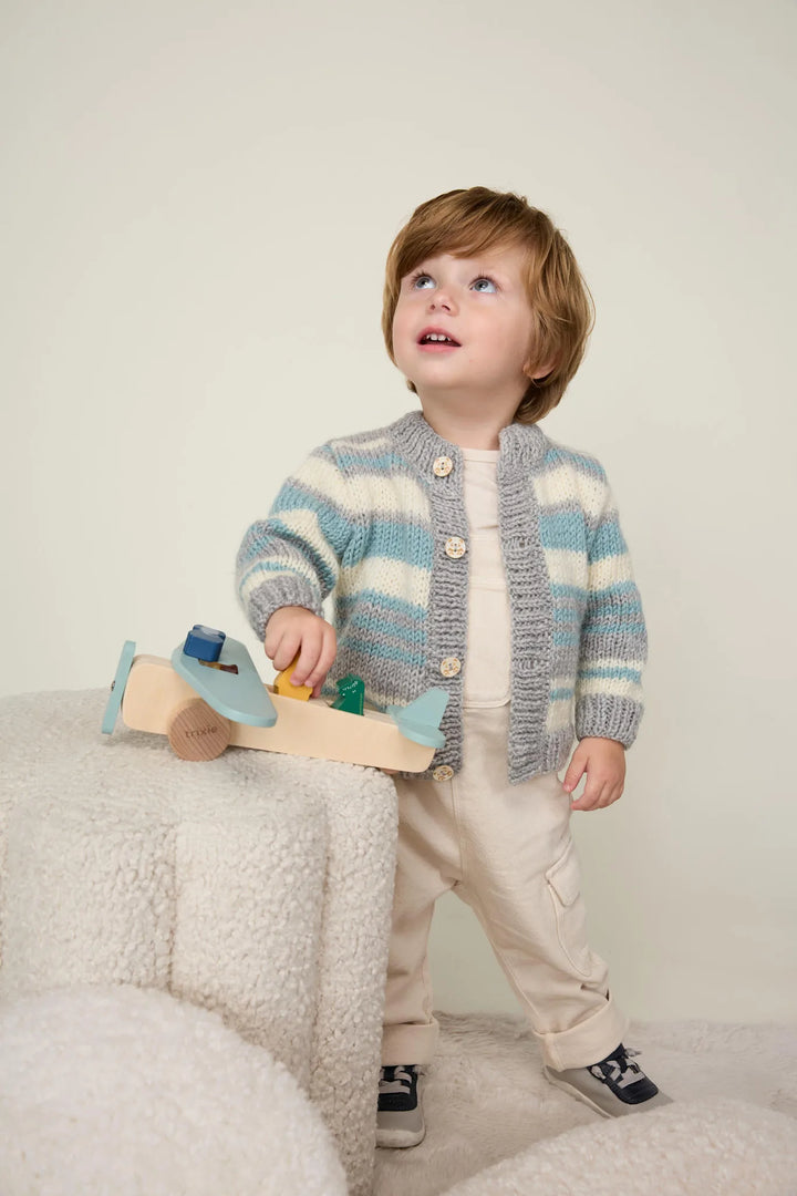 Bergère de France Canada - Sandro striped cardigan